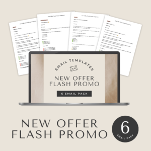 New Offer Flash Promo - 6 email sequence